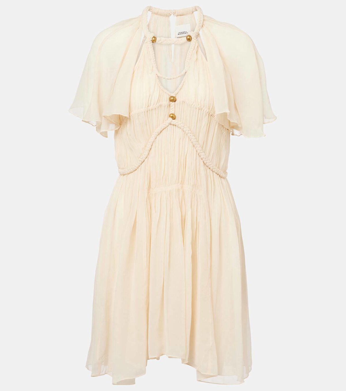 Isabel Marant Ranadial silk chiffon minidress Isabel Marant