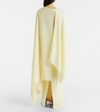 Roksanda Demetria asymmetric crêpe gown