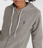 Polo Ralph Lauren Cotton-blend jersey hoodie