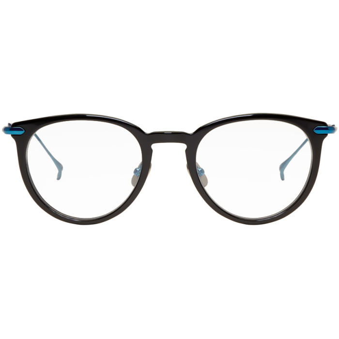 Photo: Issey Miyake Men Black and Blue Boston 2 Glasses