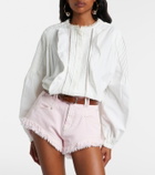 Isabel Marant Eneidala denim shorts