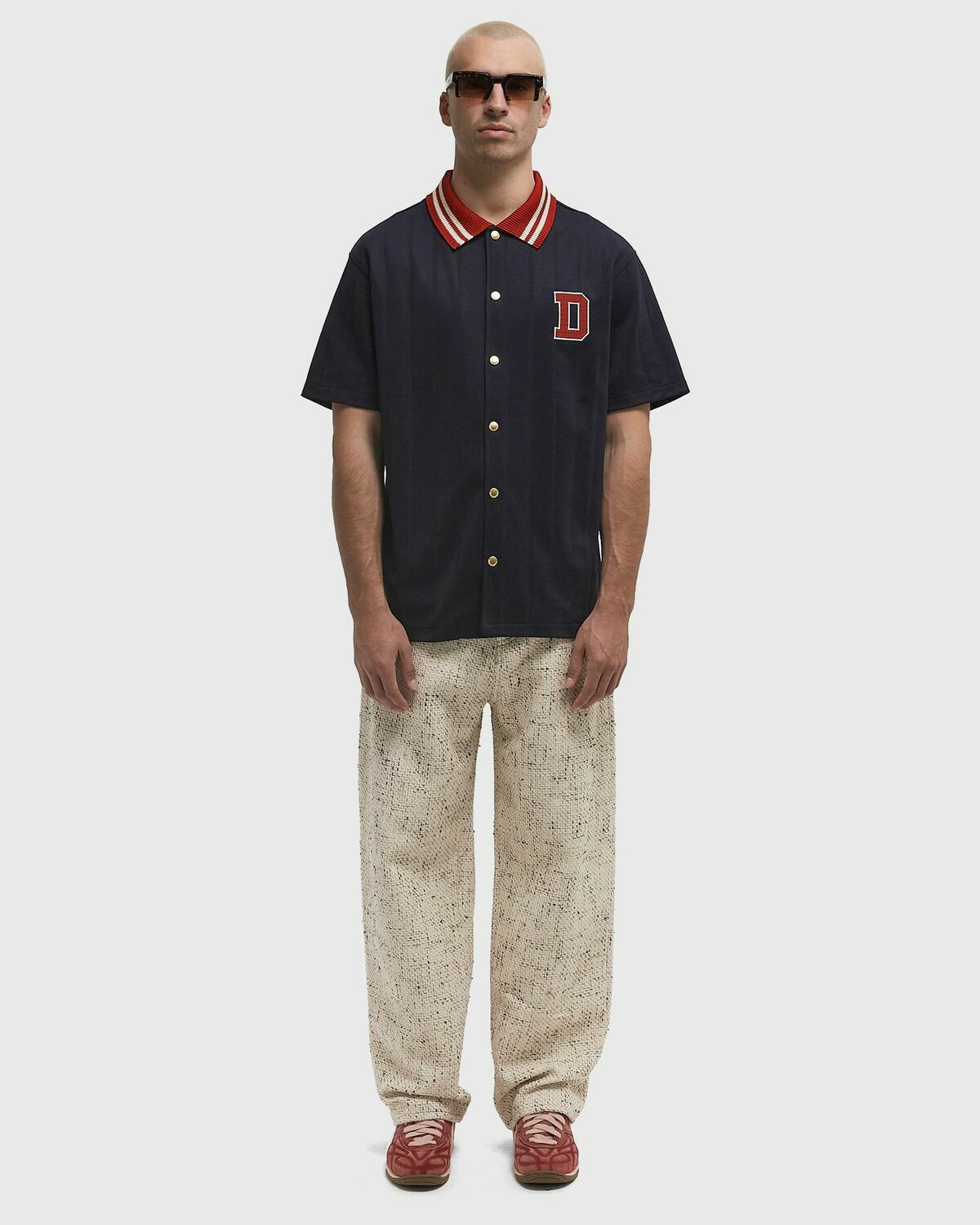 Le Pantalon Baggy Tweed