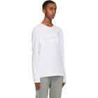 Moncler White Mesh T-Shirt