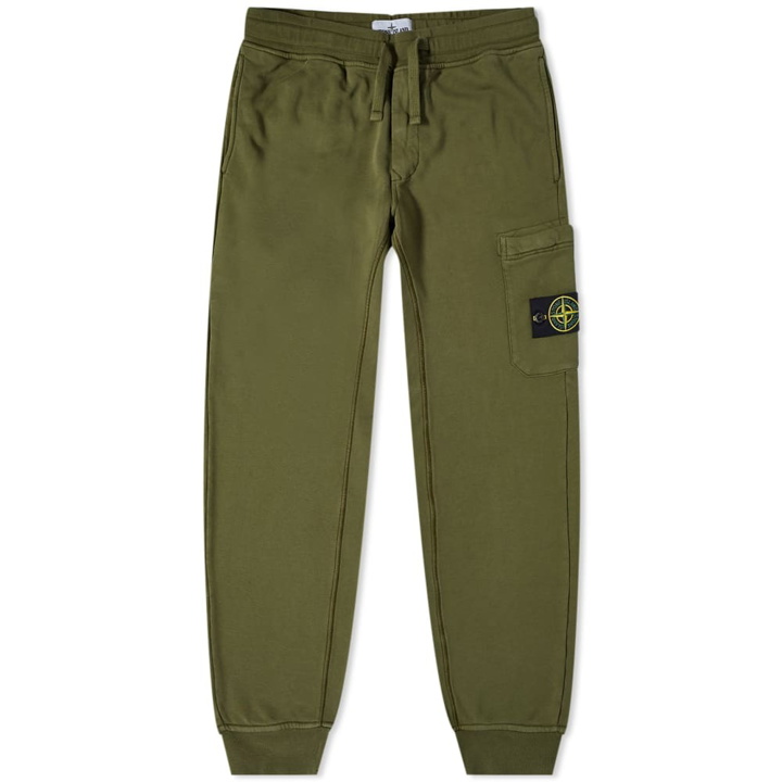 Photo: Stone Island Men's Garment Dyed Pocket Jogger in Olive