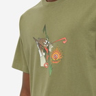 Maharishi Men's Cubist Dragon T-Shirt in Olive