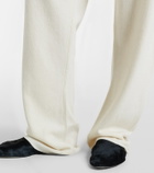 Extreme Cashmere N°320 Rush cashmere-blend straight pants