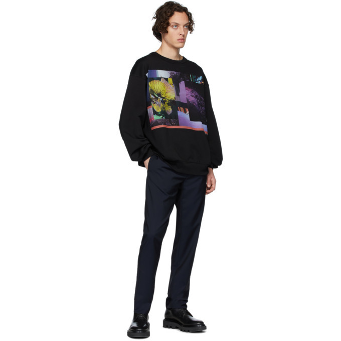 Dries Van Noten Black Mika Ninagawa Edition Hoxto Sweatshirt Dries