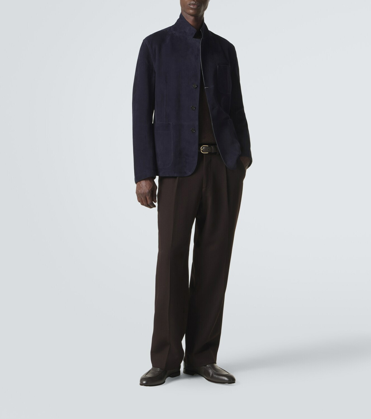 Brioni Appia leather loafers
