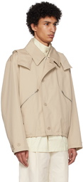 LEMAIRE Beige Boxy Jacket