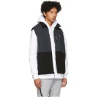 Nike Black Sherpa Fleece Vest