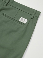 Norse Projects - Aros Heavy Straight-Leg Organic Cotton-Twill Trousers - Green