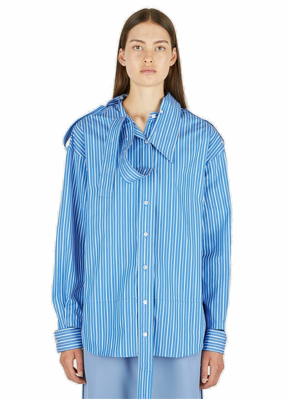 Photo: Deconstructed Mens Shirt in Blue