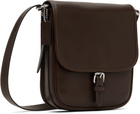 Coach 1941 Brown Hitch Flap Crossbody Bag