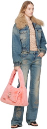 Blumarine Pink Large Flap Bag
