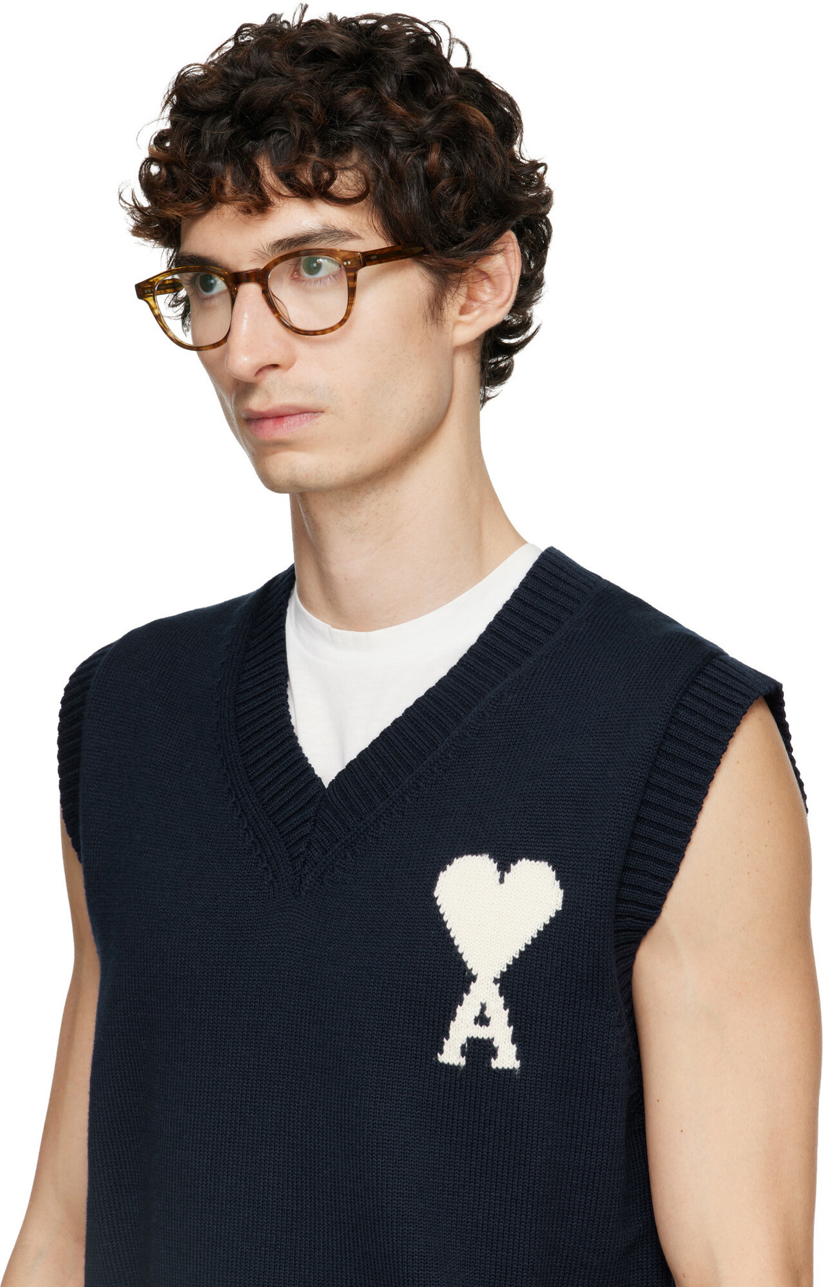 Garrett Leight Brown Evan Glasses