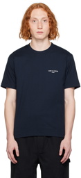 Comme des Garçons Homme Navy Printed T-Shirt
