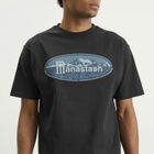Manastash Men's Ridge Logo T-Shirt in Black