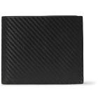 Dunhill - Embossed Chassis Leather Billfold Wallet - Men - Black