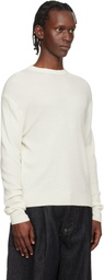 Studio Nicholson Off-White Portland Knit Sweater
