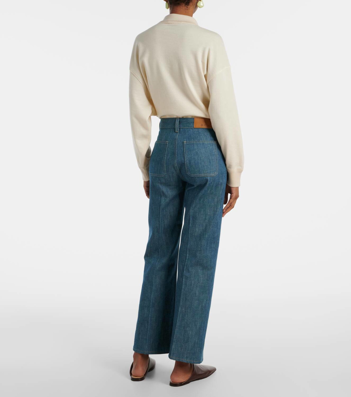 Loro Piana Lamark flared jeans