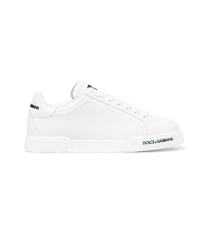 Photo: Dolce&Gabbana Port Light leather sneakers