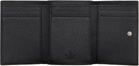 Valentino Garavani Black Trifold VLogo Signature Wallet