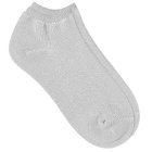 RoToTo Washi Pile Crew Socks in Light Grey
