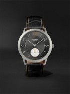 Hermès Timepieces - Slim Titane Automatic 39.5 Titanium and Alligator Watch, Ref. No. W047365WW00
