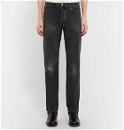 Balenciaga - Distressed Denim Jeans - Men - Black
