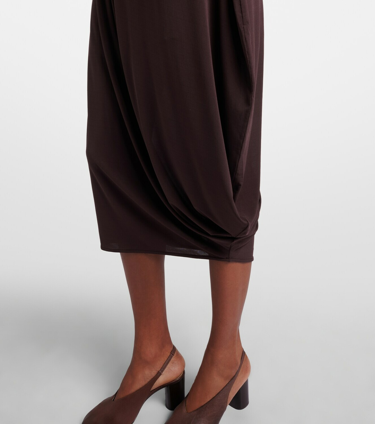 Lemaire Draped midi dress