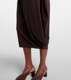 Lemaire Draped midi dress