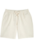 Universal Works Simple Linen-blend Shorts Ecru