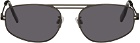 MCQ Gunmetal Aviator Sunglasses