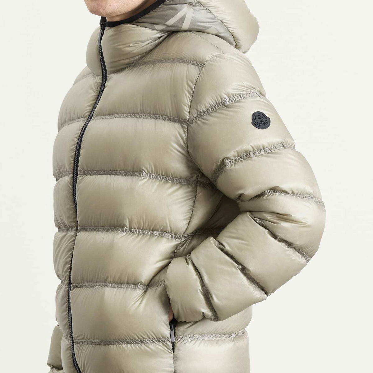 Moncler Men's Guadiana Jacket in Off-White