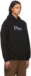 Dime Black Classic Chemtrail Hoodie