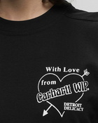 Carhartt Wip Wmns S/S Delicacy Tee Black - Womens - Shortsleeves