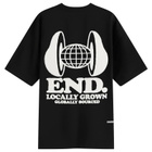 END. Locally Grown T-Shirt in Black