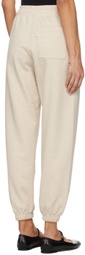 Dunst Beige Drawstring Lounge Pants