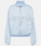Givenchy Embroidered satin track jacket