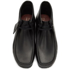 Clarks Originals Black Wallabee Desert Boots