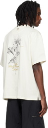 WOOYOUNGMI Off-White Flower Back Logo T-shirt