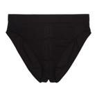 la fille dO Black Halt High-Rise Briefs