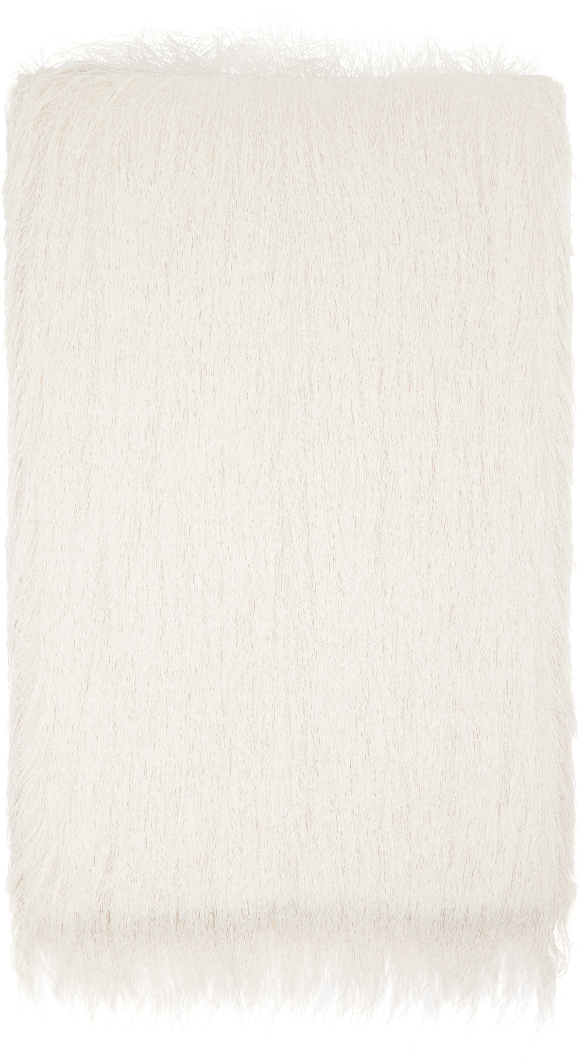 Dries Van Noten White Gusto Scarf