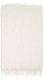 Dries Van Noten White Gusto Scarf