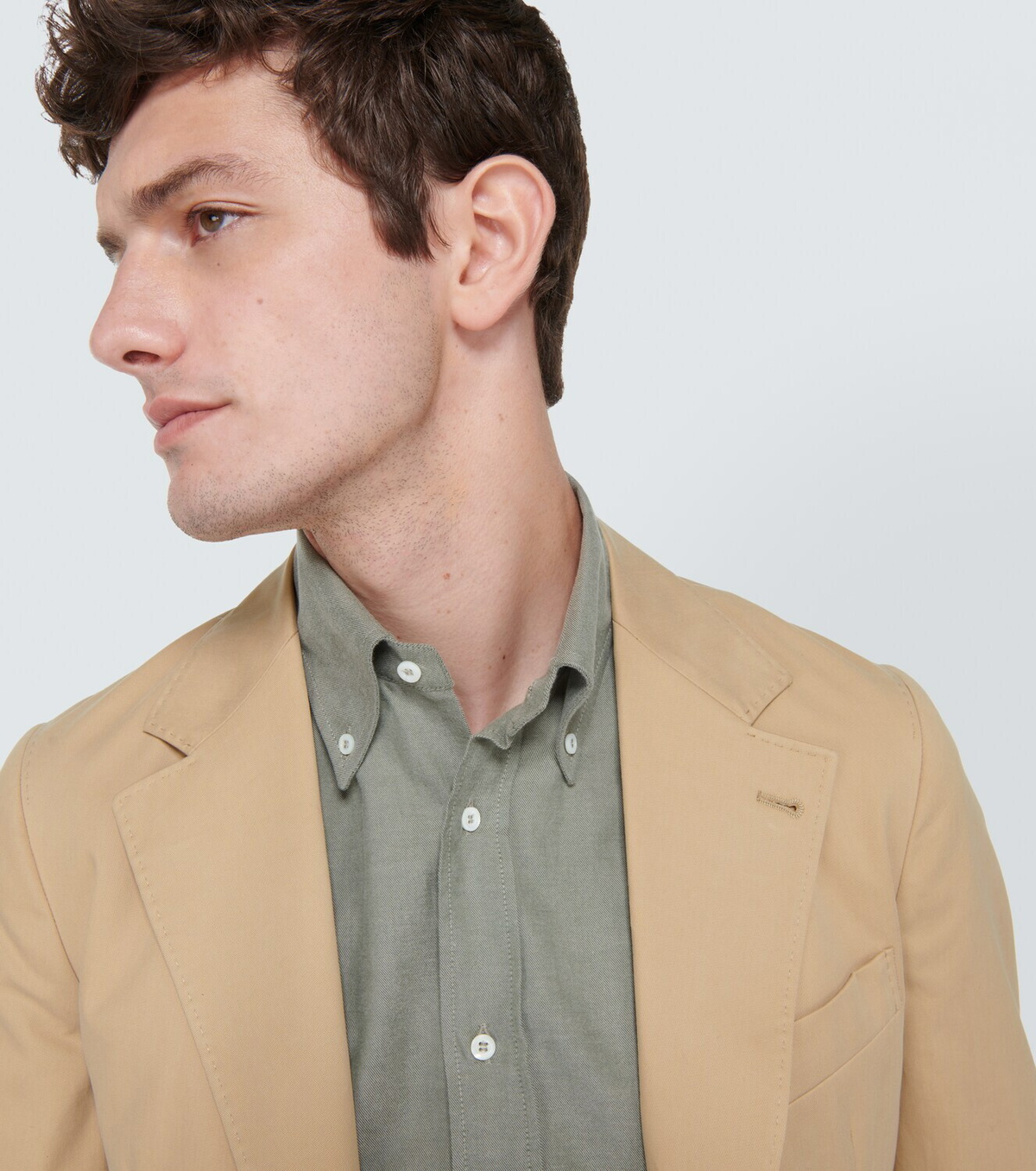 Brunello Cucinelli Cotton and cashmere gabardine suit