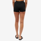 DONNI. Women's Rib Boy Cycling Shorts in Jet