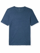 Hartford - Slub Linen T-Shirt - Blue