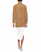 Alberta Ferretti Womens Shirt Camel