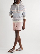 Faherty - Straight-Leg Organic Cotton-Blend Corduroy Drawstring Shorts - Pink