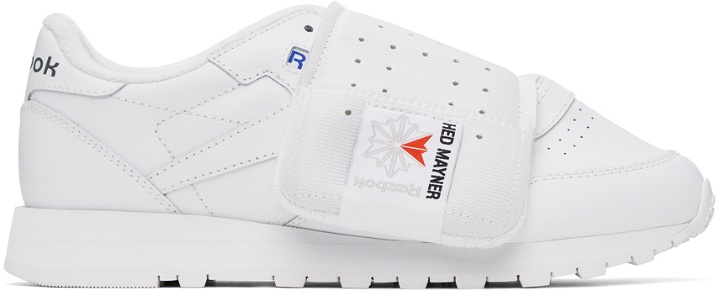 Photo: Hed Mayner White Reebok Classics Edition Classic Sneakers